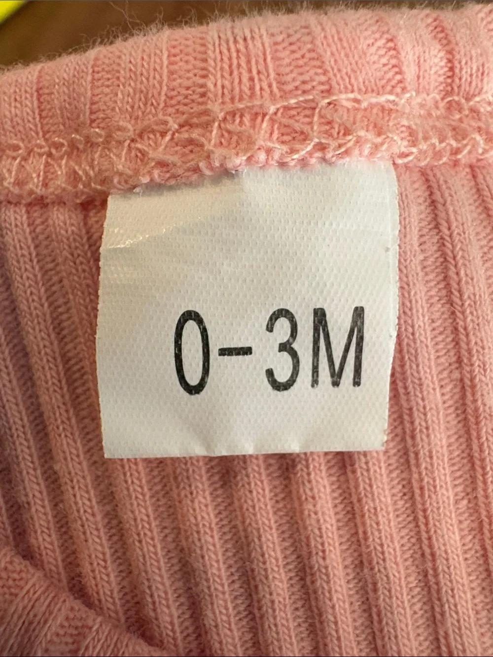 Unbranded Pink Cow Print Ribbed Footie One-Piece